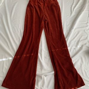 Copper womens flare pants